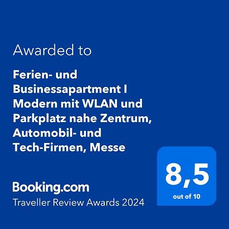 Ferien- Und Businessapartment I Modern Mit Wlan Und Parkplatz Nahe Zentrum, Automobil- Und Tech-Firmen, Messe Renningen Ngoại thất bức ảnh